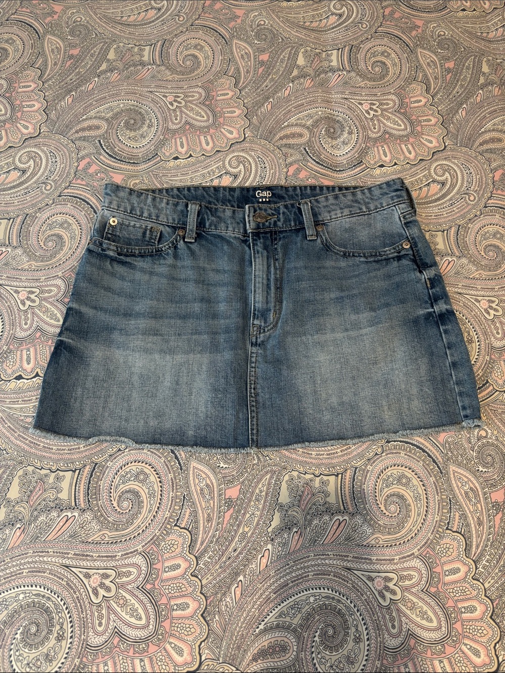GAP Denim Mini Skirt, 8